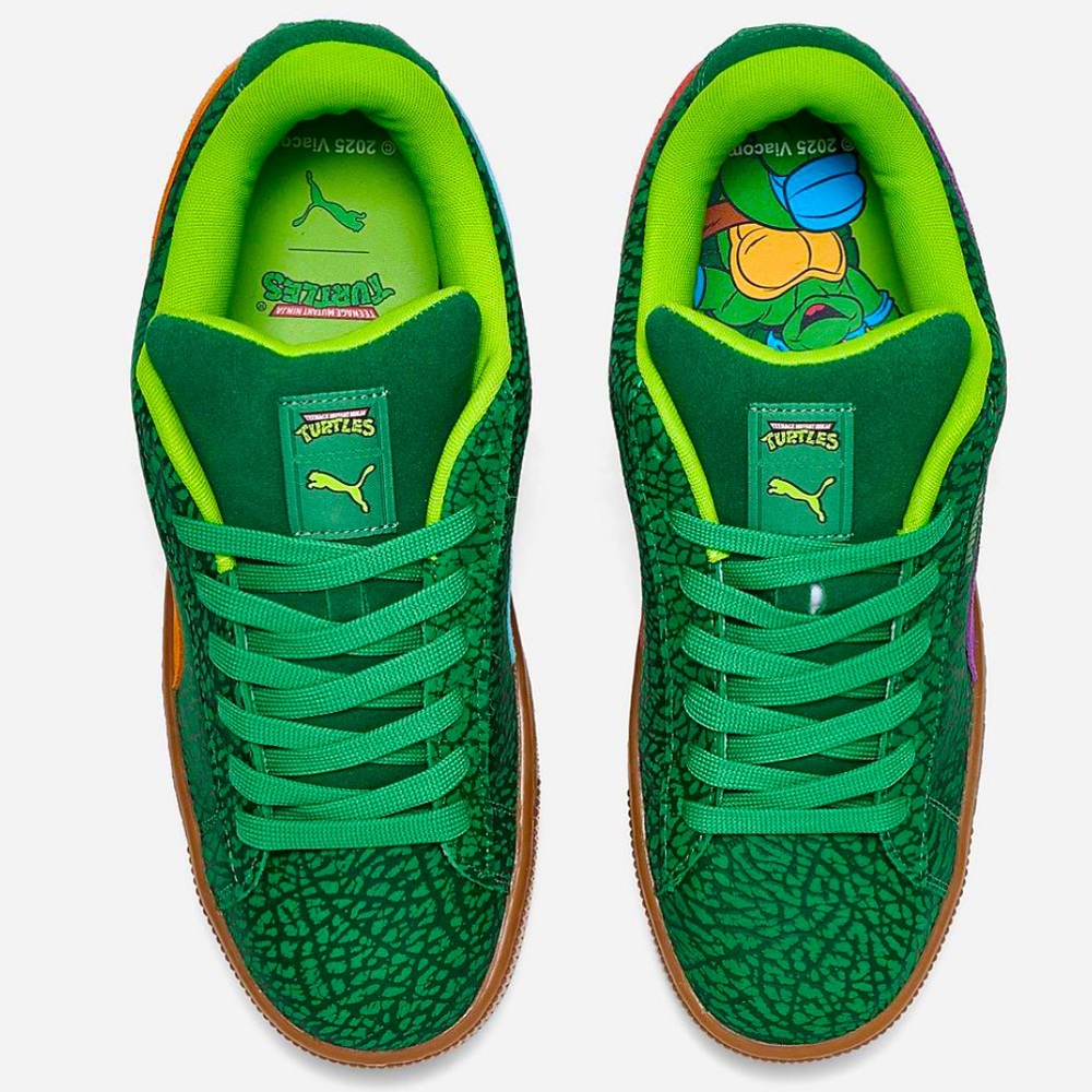 🐢 Puma Suede XL Teenage Mutant Ninja Turtles 🐢 - Picture 4 of 6